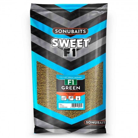 SonuBaits F1 GREEN 2kg Groundbait
