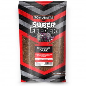 SonuBaits SUPER FEEDER DARK 2kg Groundbait