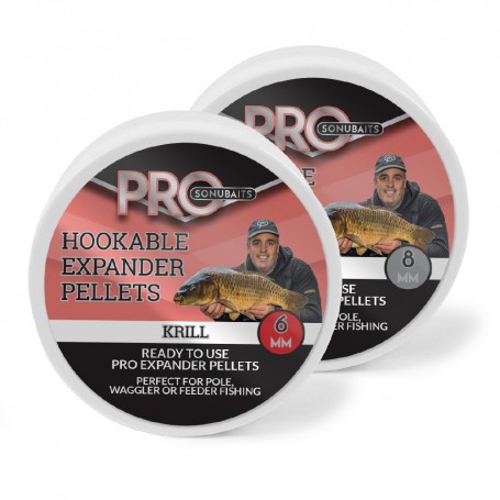 SonuBaits KRILL PRO HOOKABLE EXPANDER PELLETS