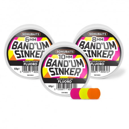 SonuBaits FLUORO BAND'UM SINKERS