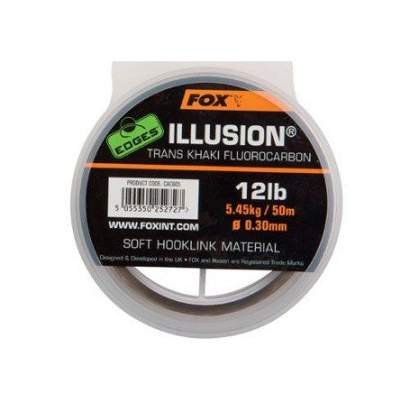Fox Edges Illusion Soft Hooklink 50m