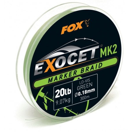 Fox Exocet Mk2 Marker Braid 300m