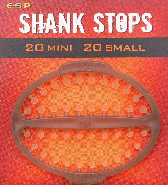 20 MINI /& 20 SMALL ESP CARP SHANK STOPS