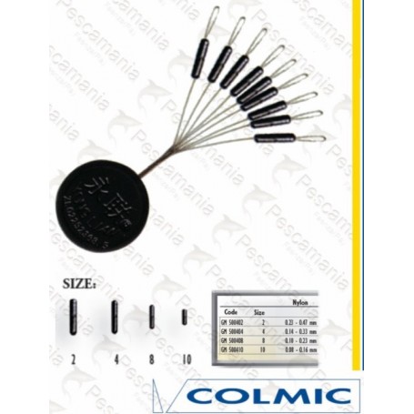 Colmic Stick Rubber Stopper (Black)