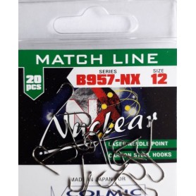 Colmic Nuclear WN501 Size 18 Match Fishing Hooks 