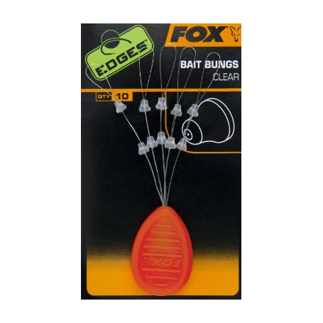Fox Edges Bait Bungs Clear