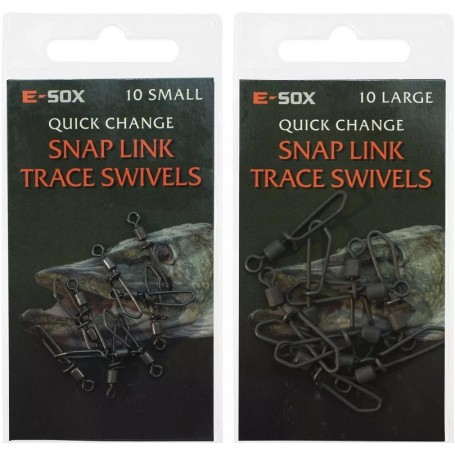 Drennan E SOX Quick Change Snap Link Trace Swivels