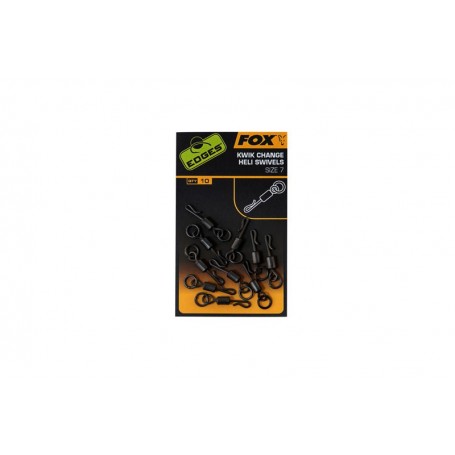 Fox Edges Kwik Change Heli Swivels - Size 7