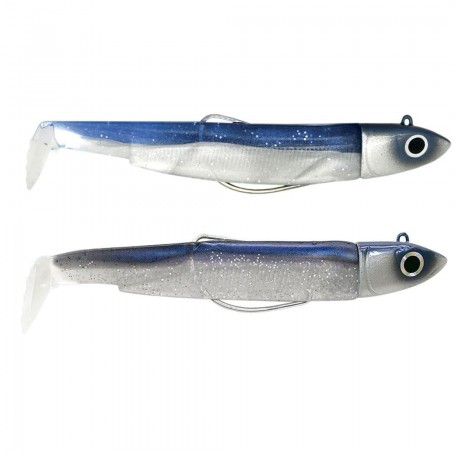 Fiiish Black Minnow 120 Double Combo Off Shore - 25g - Blue/Electric Blue