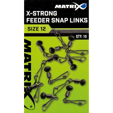 Matrix X-STRONG FEEDER BEAD SNAP LINKS