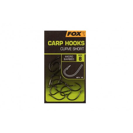 Fox Carp Hooks Curve Shank Short