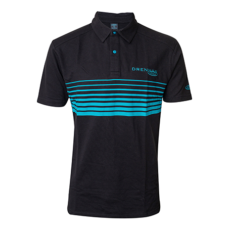 Drennan Black Lines Polo Shirt