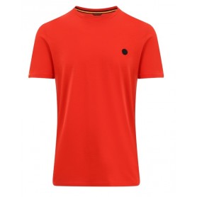 Guru Semi Logo Tee Red T shirt