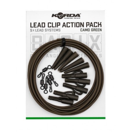 Korda Basix Lead Clip Action Pack