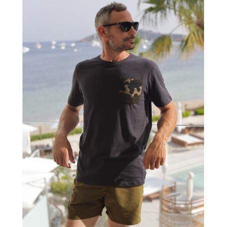 Korda Kamo Pocket Tee Black