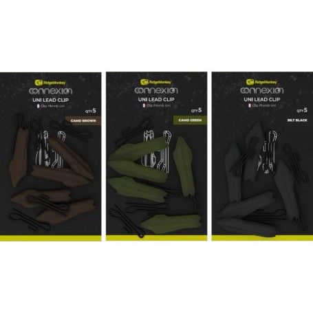 RidgeMonkey Connexion Uni Lead Clips