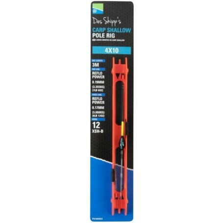 Preston Innovations Des Shipp Commercial Carp Pole Rigs Carp Shallow