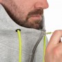 Matrix Grey Marl/Lime Full Zip Hoody (Black Edition)