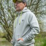 Matrix Grey Marl/Lime Full Zip Hoody (Black Edition)