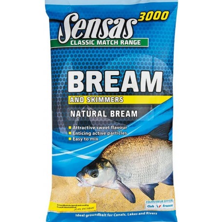 Sensas 3000 Natural Bream 1kg