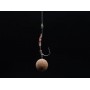 OMC Dazzlers Worm Brown Long Distance Hook Bead