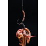 OMC Dazzlers Worm Brown Long Distance Hook Bead
