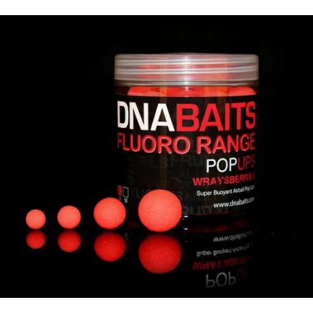 DNA Baits Wraysberries Fluoro Pop Ups