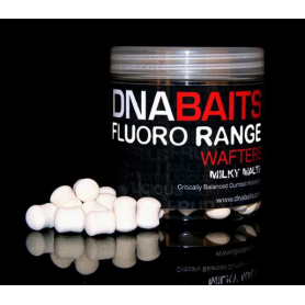 DNA Baits Milky Malt Fluoro Wafters Small (10mm x 15mm)
