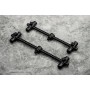 OMC ELBOWZ BLACK ANODISED ALUMINIUM (PAIR)