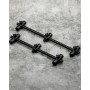 OMC ELBOWZ BLACK ANODISED ALUMINIUM (PAIR)