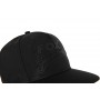 Fox Black/Camo Flat Peak Snapback Cap