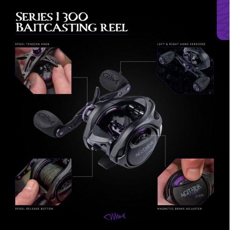 Wychwood Agitator S1 Baitcasting Reel