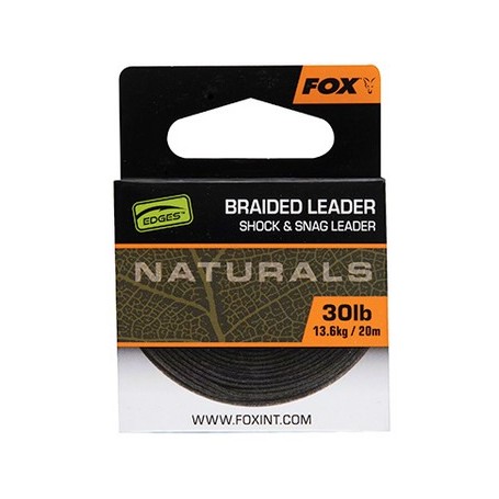 Fox EDGES Naturals Braided Leader