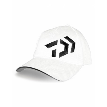 Daiwa D-VEC White/Black Angled Cap