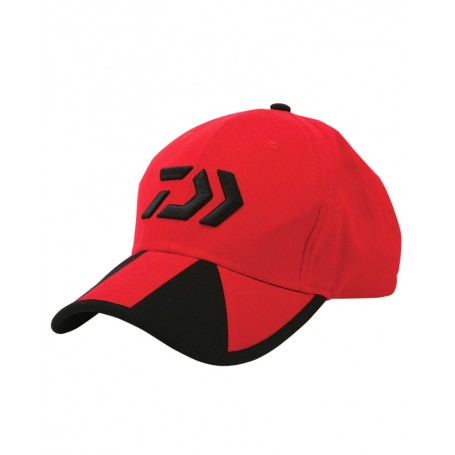 Daiwa Cap Red/Black Twin Beam