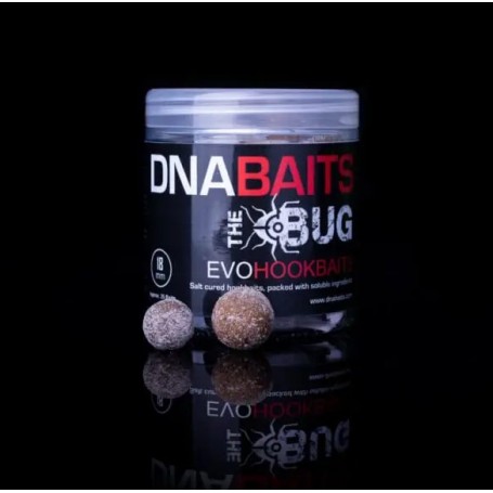 DNA Baits The Bug EVO Cured Hookbaits 15mm