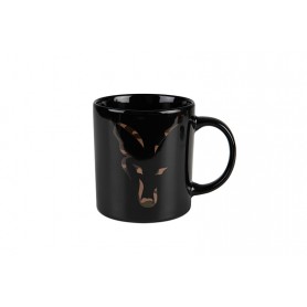 Fox Black & Camo Head Ceramic Mug