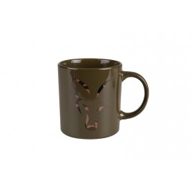 Fox Green & Camo Head Ceramic Mug