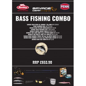 Savage Gear SGS6 All-Around 8'3" 7-25g 2pc Complete Bass Combo