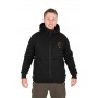 Fox Collection Sherpa Jacket Black & Orange