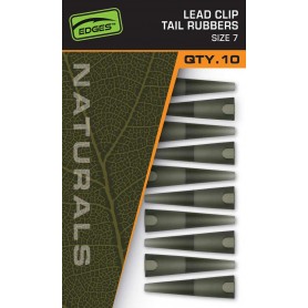 Fox EDGES Naturals Lead Clip Tail Rubbers - Size 7