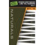 Fox EDGES Naturals Power Grip Naked Line Tail Rubbers - Size 7