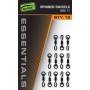 Fox EDGES Essentials Spinner Swivels Size 11