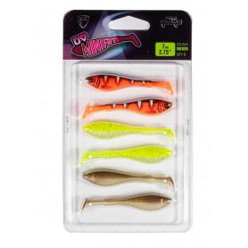 Fox Rage 7cm Mini Fry UV Mixed Colour Pack