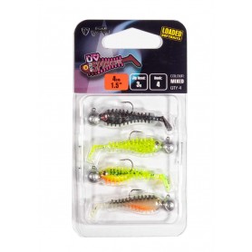Fox Rage Micro Spikey Fry Loaded UV Mixed Colour Pack