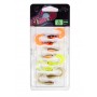 Fox Rage Micro Grub UV Mixed Colour Pack