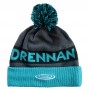 Drennan Bobble Hat Aqua Black