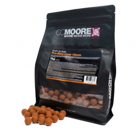 CC Moore Pro-Stim Liver Boilies 1kg