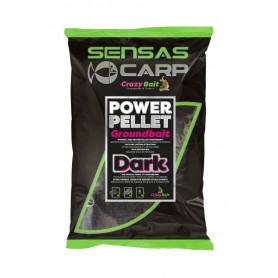 Sensas Crazy Bait Power Pellet Dark 2kg