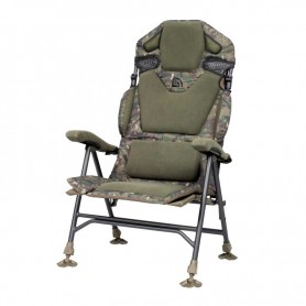 Trakker Levelite Longback Recliner Chair Camo